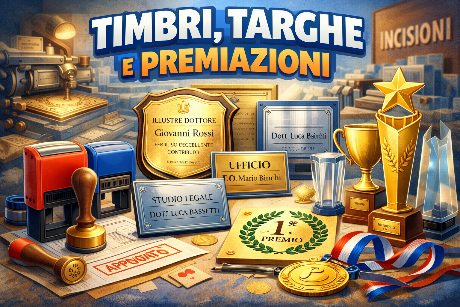 timbri e targhe a roma